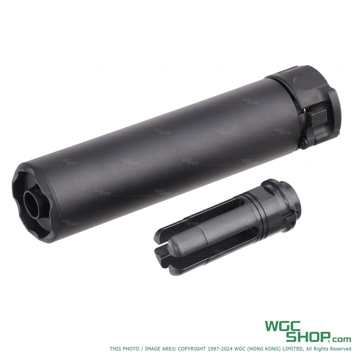 5KU 14mm CCW Flash Hider with SOCOM556 RC2 Dummy Barrel Extension