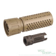 5KU 14mm CCW KAC Style CQB QD Flash Hider And Barrel Extension - WGC Shop