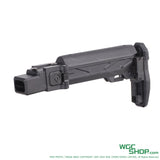 5KU Folding Telescopic Buttstock w/ Cheek Riser for GHK AKM V2 GBB Airsoft ( 5KU-397 )