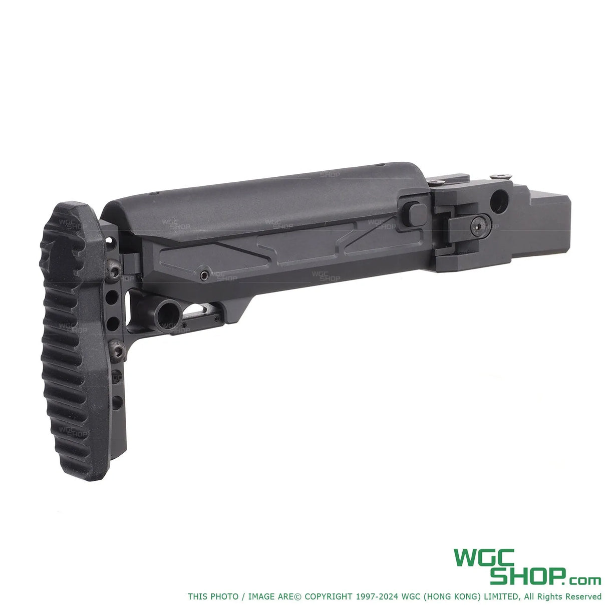 5KU Folding Telescopic Buttstock w/ Cheek Riser for GHK AKM V2 GBB Airsoft ( 5KU-397 )-WGC Shop