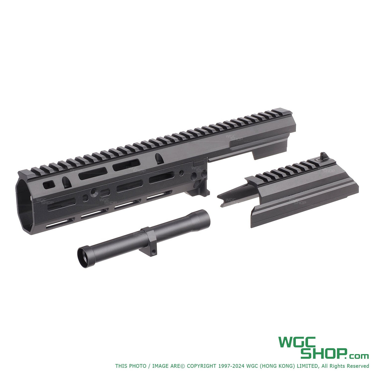 5KU MK3 Monolithic 1913 Flat Top Handguard for CYMA AKM / AK105 AEG Airsoft ( 5KU-368 )