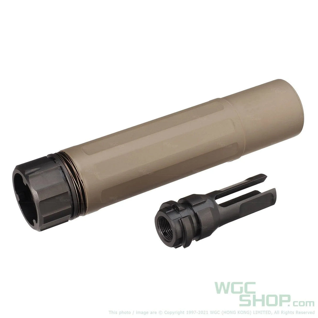 ANGRY GUN DASM-S Dummy Barrel Extension - FDE - WGC Shop