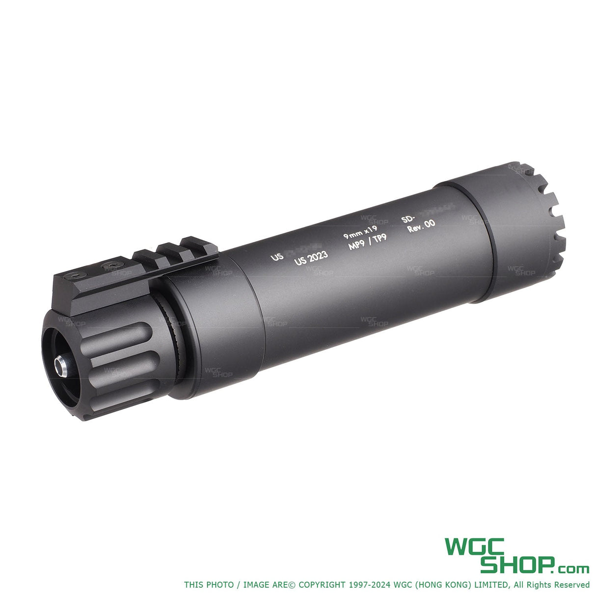 Angry Gun MP9 / TP9 Power Up Barrel Extension ( 2024 )-AGY-MP9P-2024BLK-WGC Shop