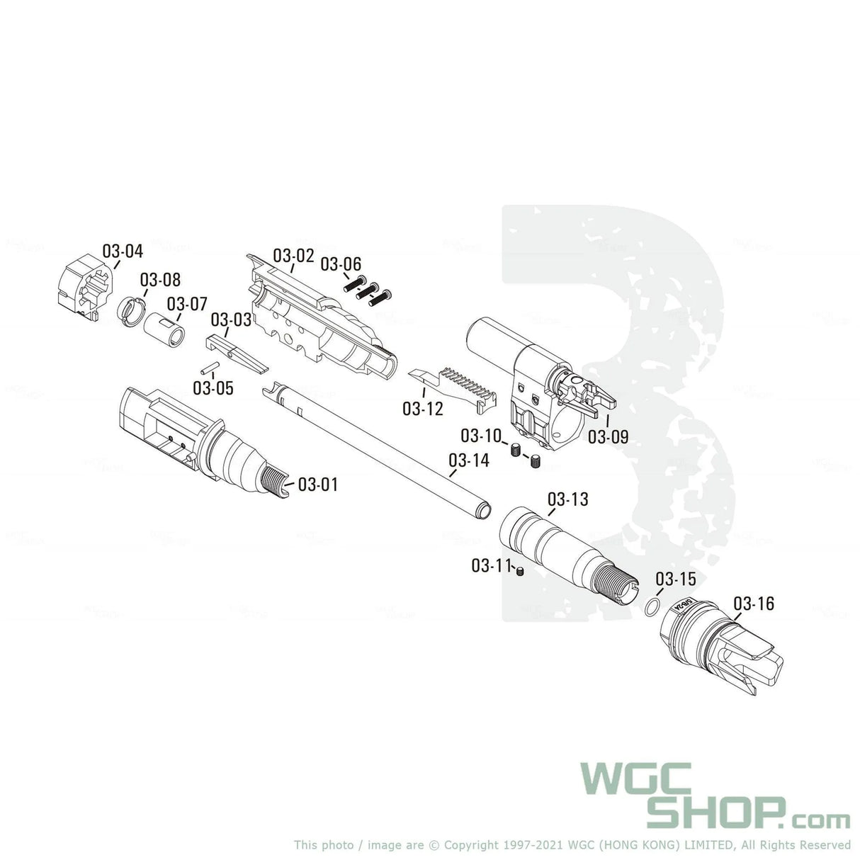 APFG Original Parts - Rattler GBB Fake Chamber ( 03-04 ) - WGC Shop