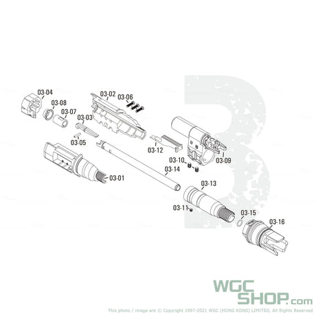 APFG Original Parts - Rattler GBB Fake Chamber ( 03-04 ) - WGC Shop