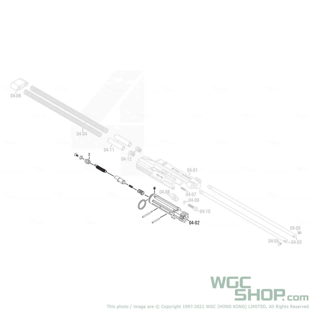 APFG Original Parts - Rattler GBB Nozzle Set ( 04-02 ) - WGC Shop