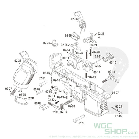 APFG S-002BK X-K GBB Airsoft - WGC Shop