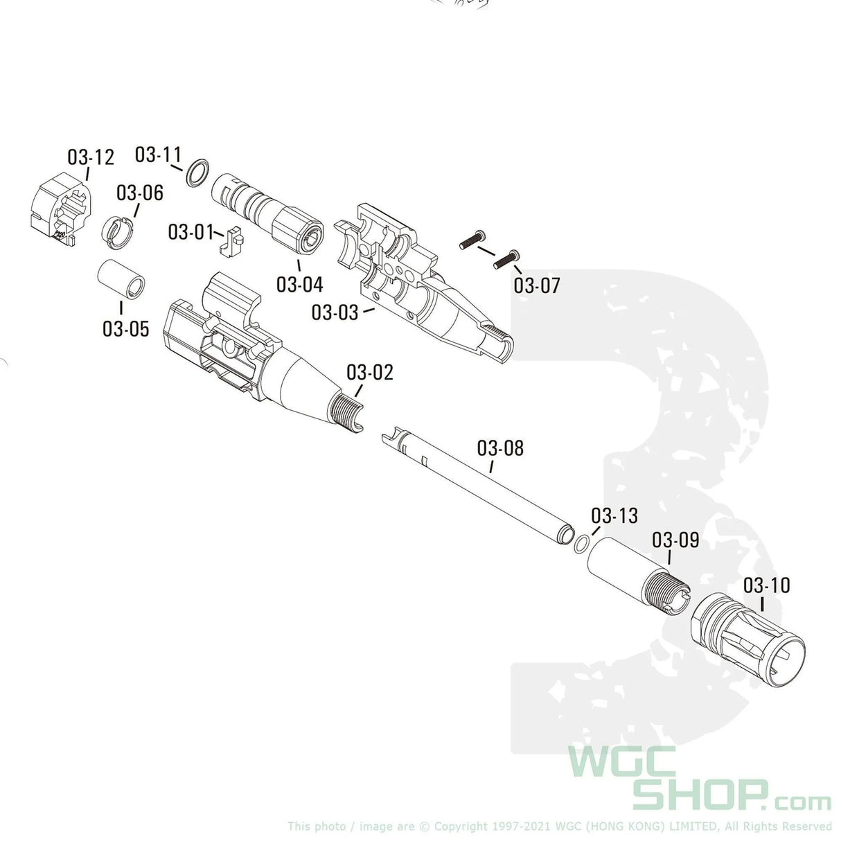 APFG S-002BK X-K GBB Airsoft - WGC Shop