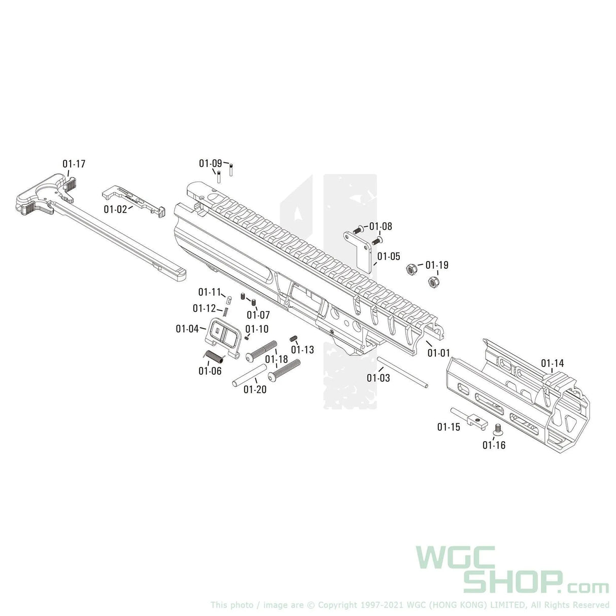 APFG S-002BK X-K GBB Airsoft - WGC Shop