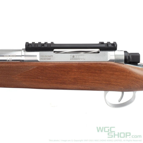 APS / EMG Barrett Fieldcraft Spring Sniper Airsoft - Wooden - WGC Shop