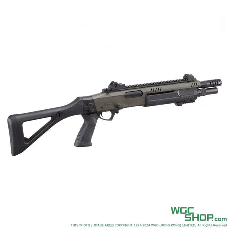 BO FABARM STF12 Compact 11 Inch Gas Pump Action Shotgun Airsoft - WGC Shop