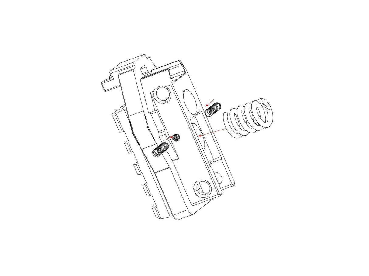 BOW MASTER Picatinny Rail Stock Adapter for VFC MP7 GBB Airsoft - WGC Shop