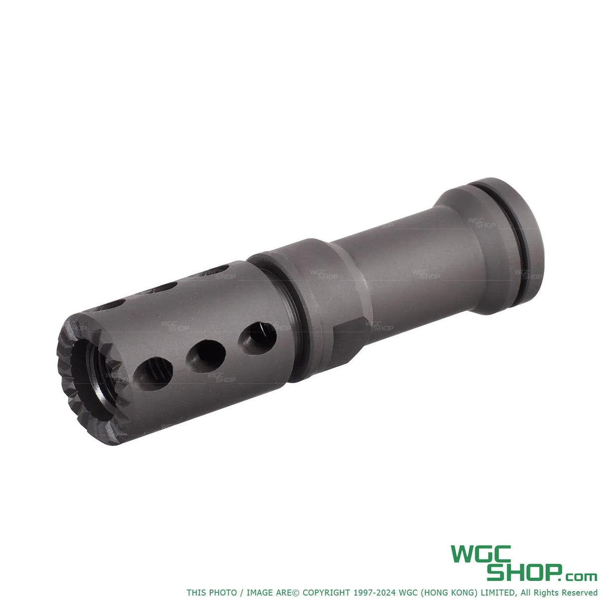 dnA Steel Muzzle / Flash Hider for VFC M249 GBB Airsoft-WGC Shop