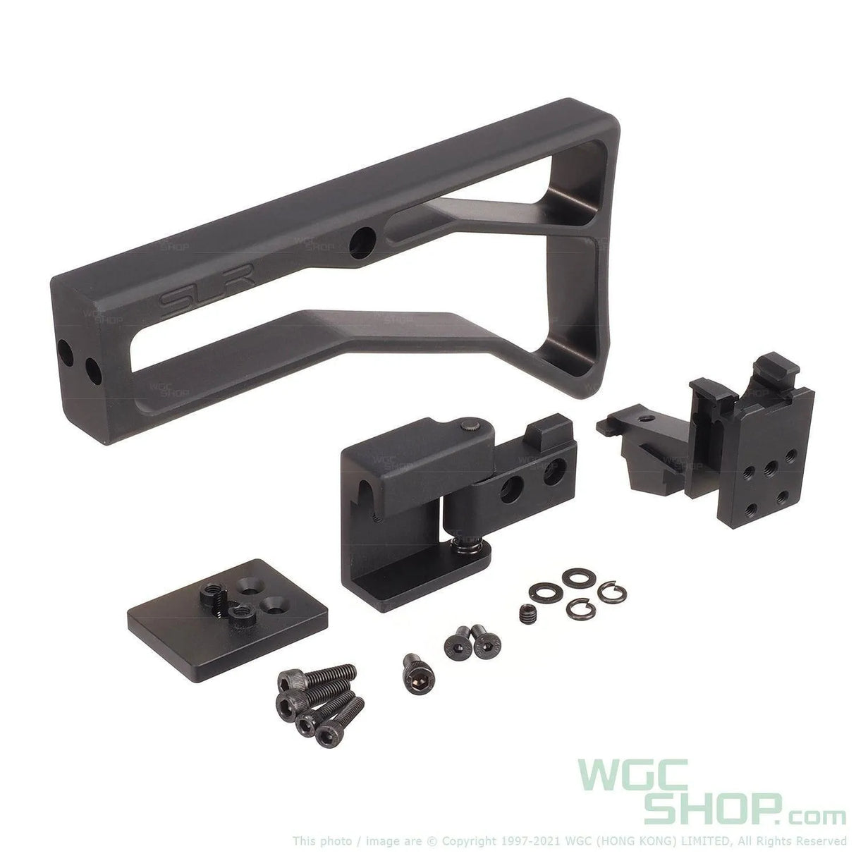 DYTAC SLR Airsoftworks AK Billet Stock Set for Marui AKM GBB Airsoft - WGC Shop