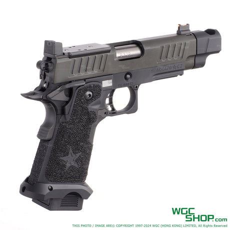 EMG / ARMY PLUS R612-4 STACCATO C2 With Comp GBB Airsoft ( Steel Parts Version ) licensed by EMG