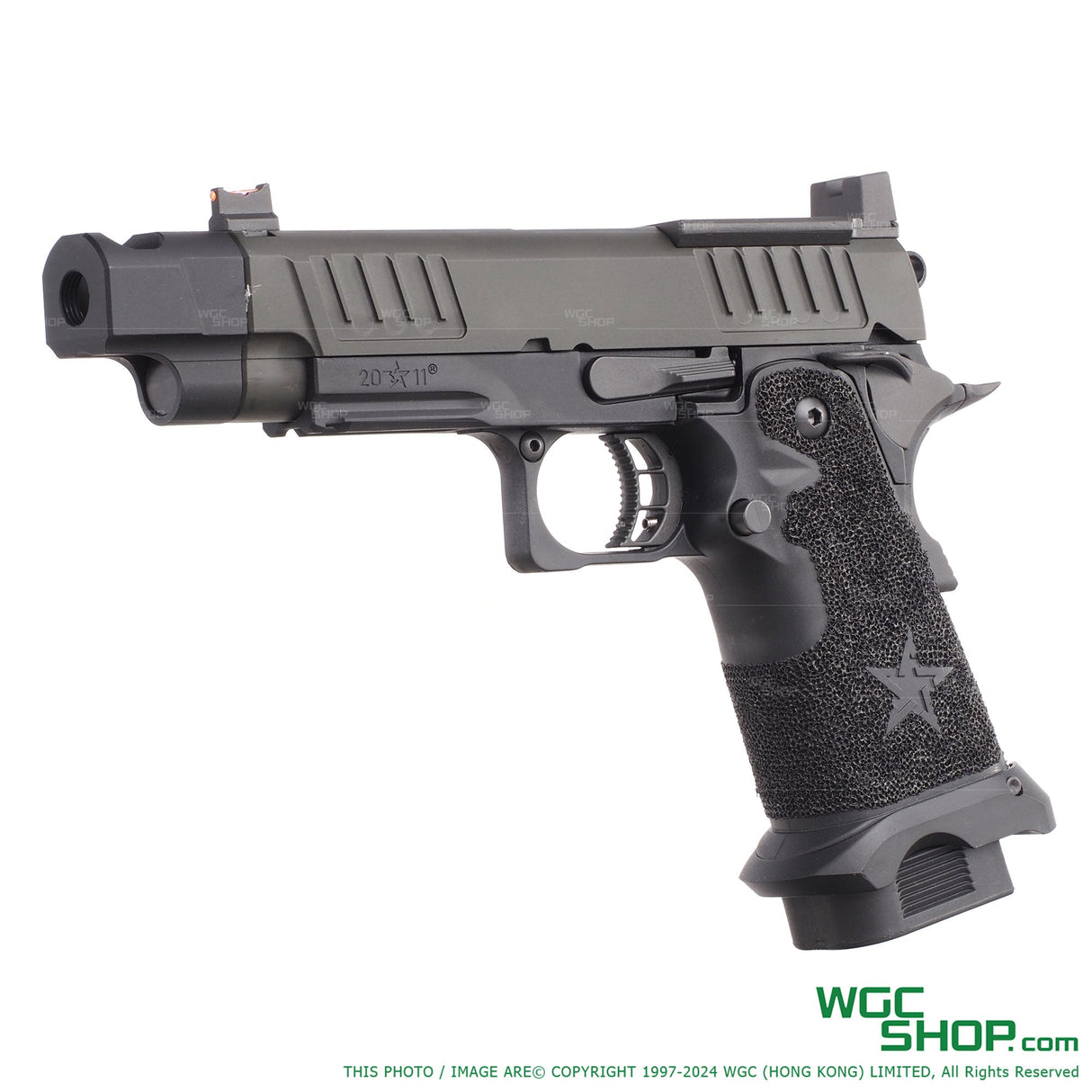 EMG / ARMY PLUS R612-4 STACCATO C2 With Comp GBB Airsoft ( Steel Parts Version ) licensed by EMG