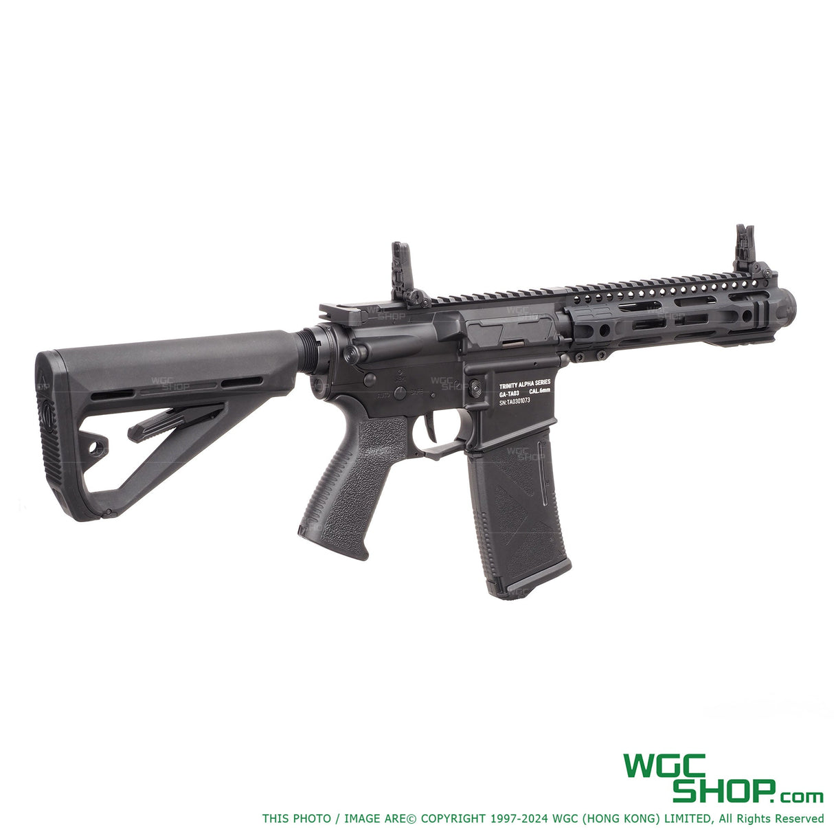 GATE x ARCTURUS TRINITY ARMAMENT Alpha 7.9 Inch Electric Airsoft ( AEG ) - w/ Titan II  Bluetooth