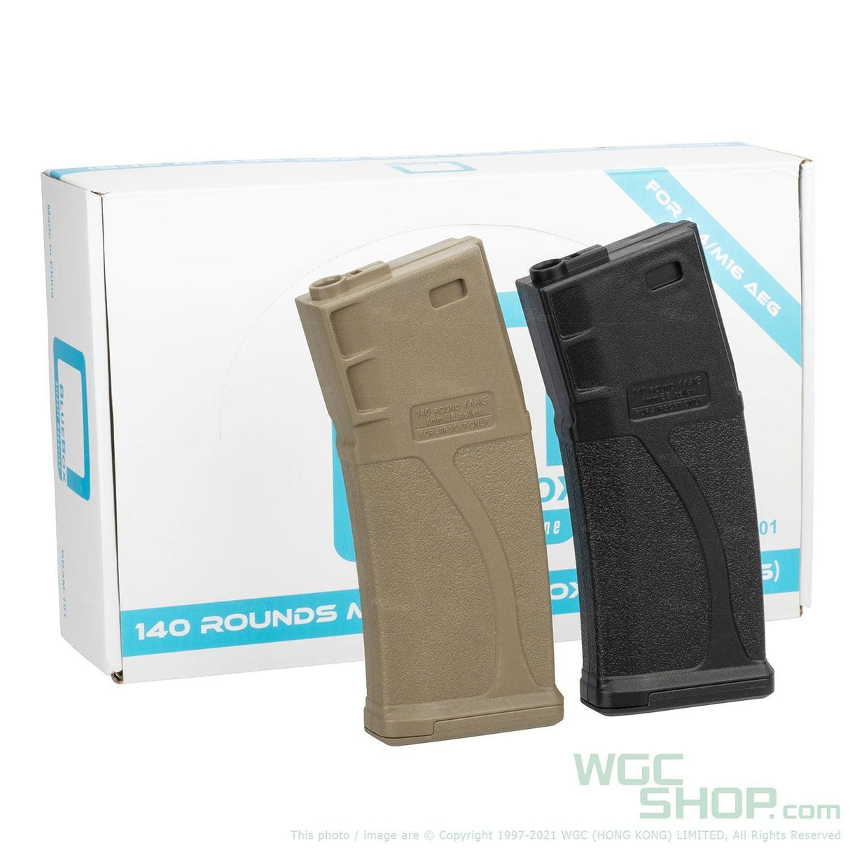 No Restock Date - GUARDER BlueBox 140Rds Magazine for M16 / M4 AEG Series ( 10pcs Box ) - WGC Shop