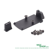 GUNDAY RMR Mount Base w/ Sight Kit for Marui & WE Glock GBB Series-GUNDAY-A10-BK-WGC Shop