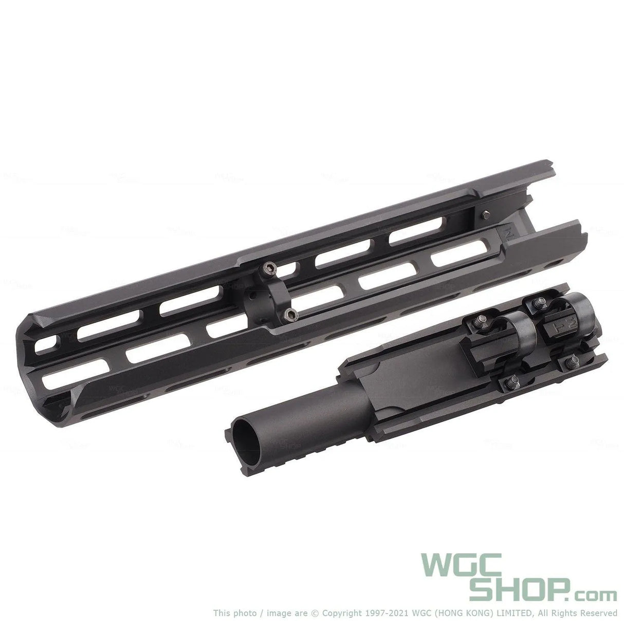 HEPHAESTUS AK M-LOK 10.5 Inch Handguard Set with Railed Gas Tube for Marui AK GBB Airsoft - WGC Shop