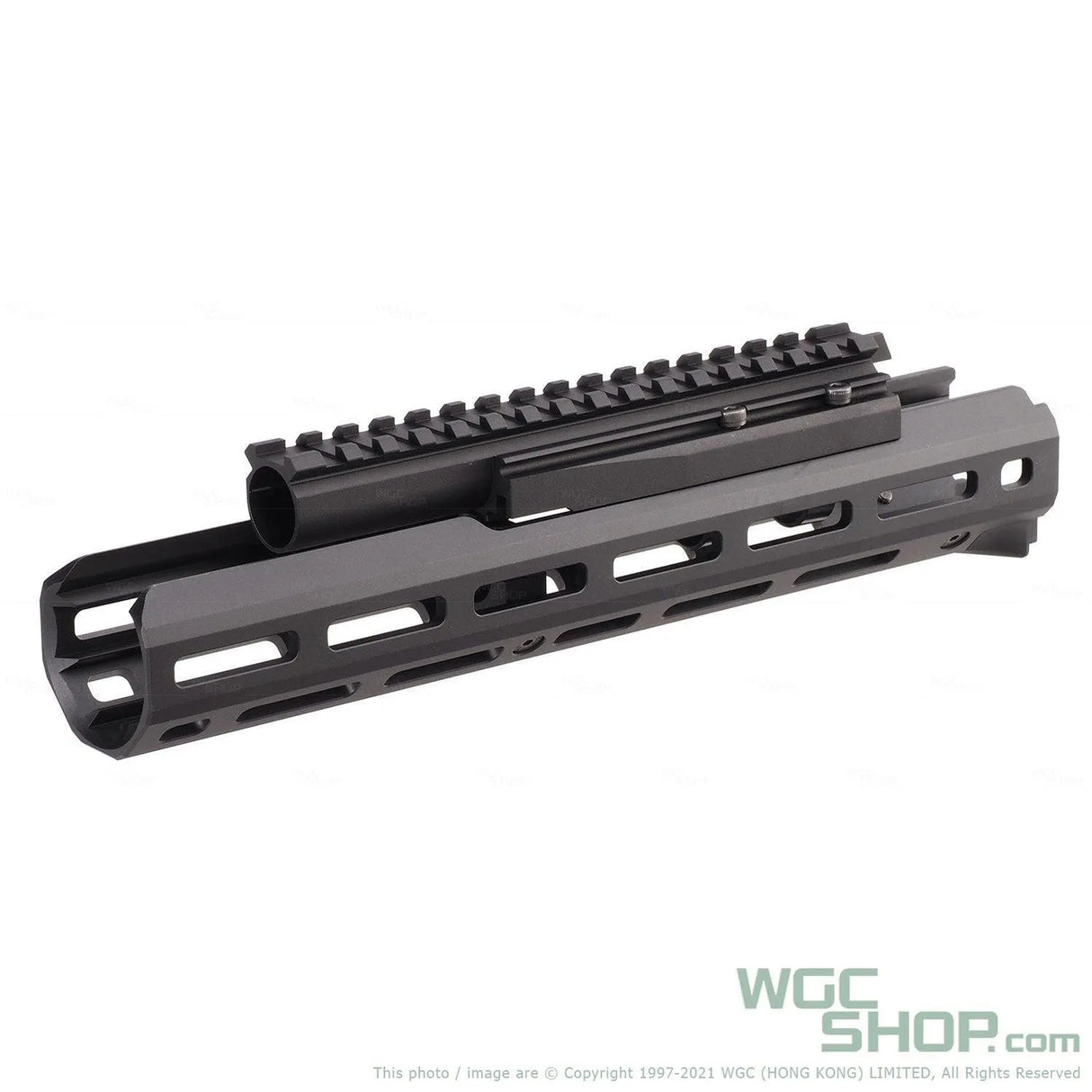 HEPHAESTUS AK M-LOK 10.5 Inch Handguard Set with Railed Gas Tube for Marui AK GBB Airsoft - WGC Shop