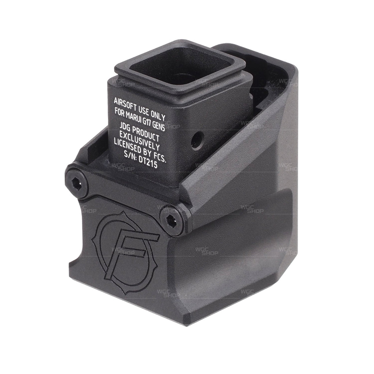 JDG Floyds Mag Extension Pad for MARUI G17 Gen5 MOS GBB Airsoft ( BLACK )