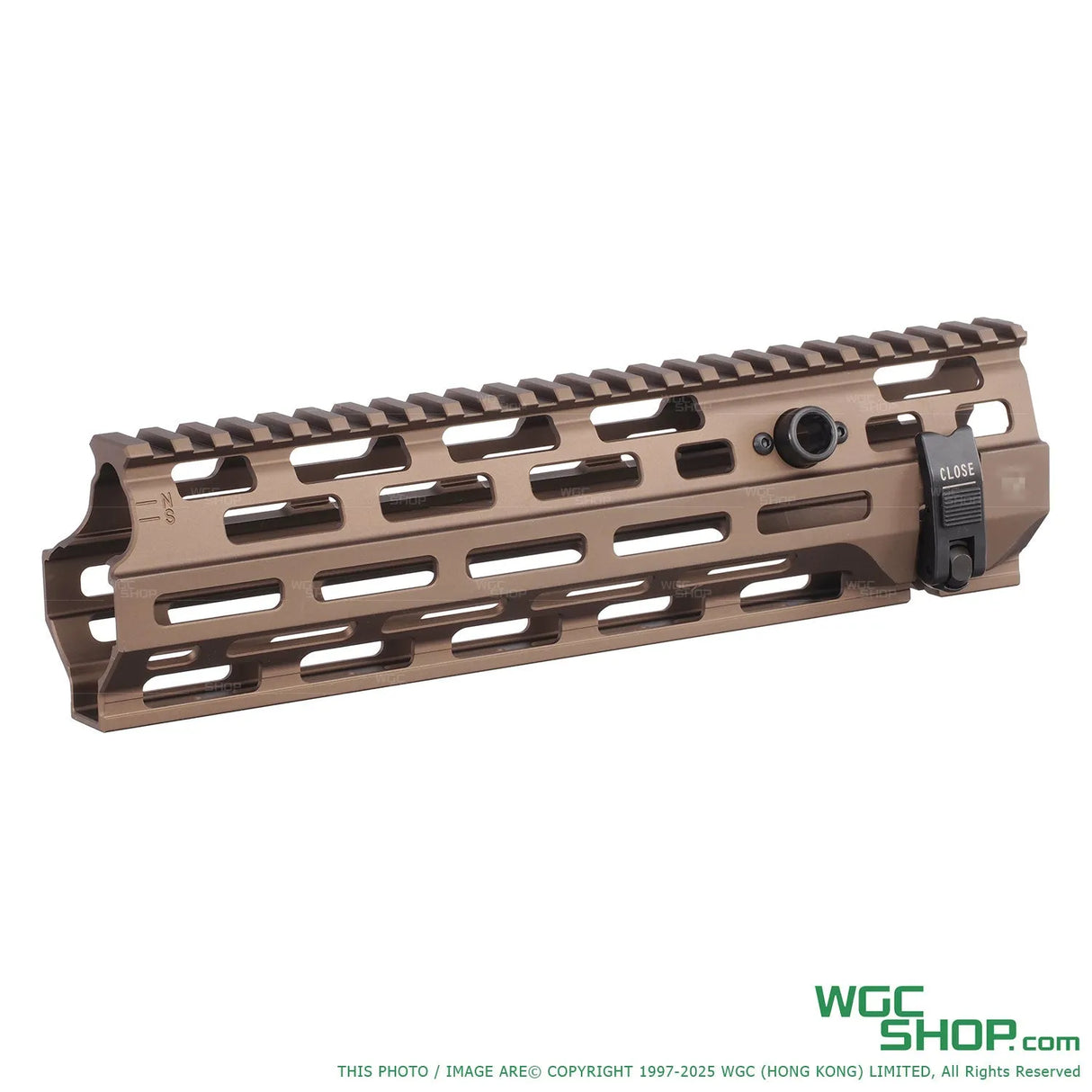 JWI G95K 10 Inch QD Handguard for UMAREX / VFC HK416D / A5 Airsoft Series ( M-LOK )-JWI-G95K-002-DE