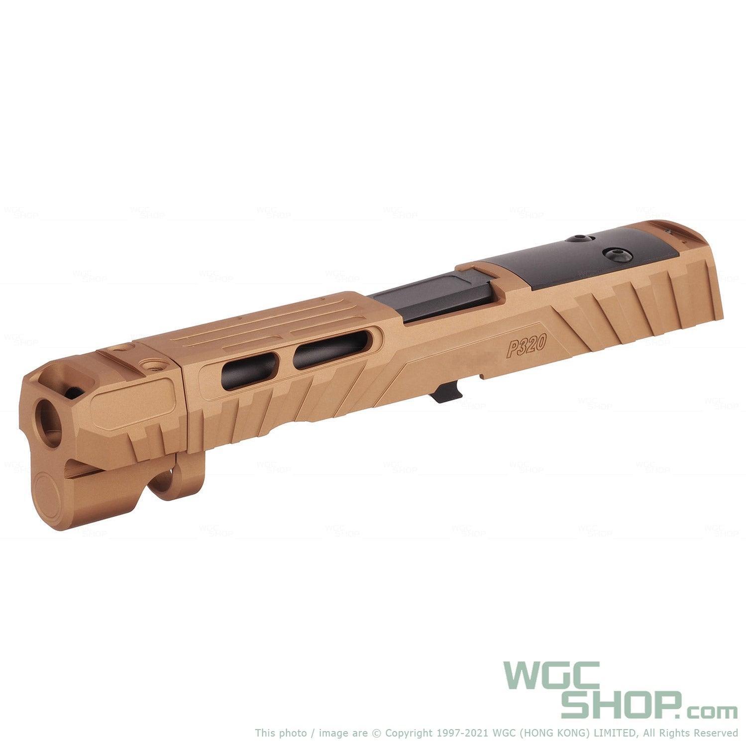 Revanchist Airsoft Compensators For SIG P320 M17 GBBP ( Tan / Black )