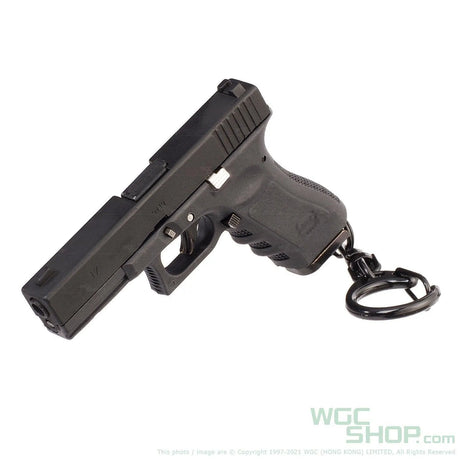 Pro & T 1:3 G17 Metal Mini Pistol Model Keychain - Black - WGC Shop