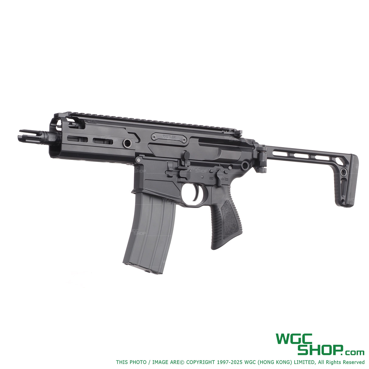 SALVO PRECISION MWS Rattler .300BLK GBB Airsoft ( G104-2A-BK / No Marking )-