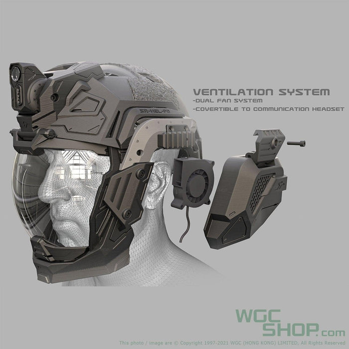 Robotic SRU Tactical Helmet - Un casco del futuro