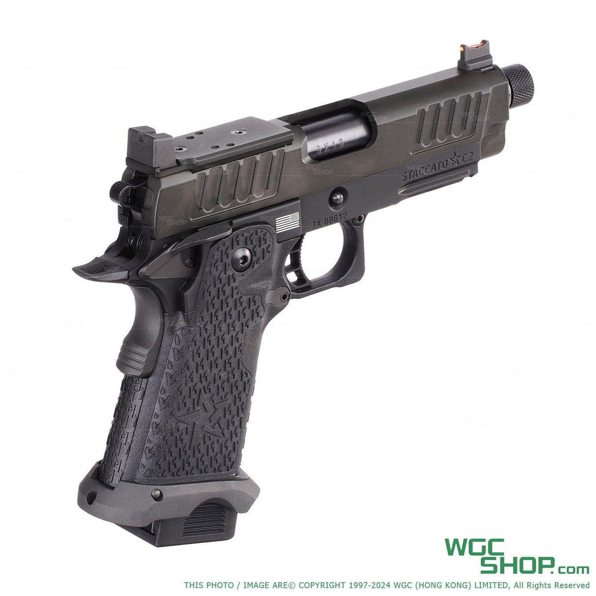 ARMY Staccato C2 R612-7 GBB Airsoft ( Thread Barrel / T8 Version ) - WGC Shop