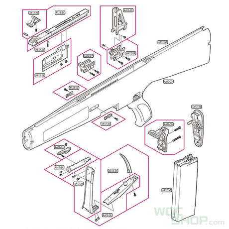 TOKYO MARUI AA-12 Electic Airsoft - WGC Shop