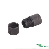 UFO Steel Outer Barrel Adaptor for Umarex / KWA PMX GBB ( M11 CW to M14 CCW )