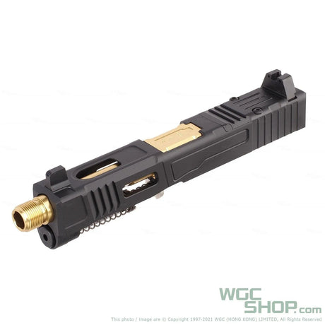 VFC Fowler Industries MKII Glock 19 Gen4 GBB Airsoft Complete Upper Slide Set - Aluminum - WGC Shop