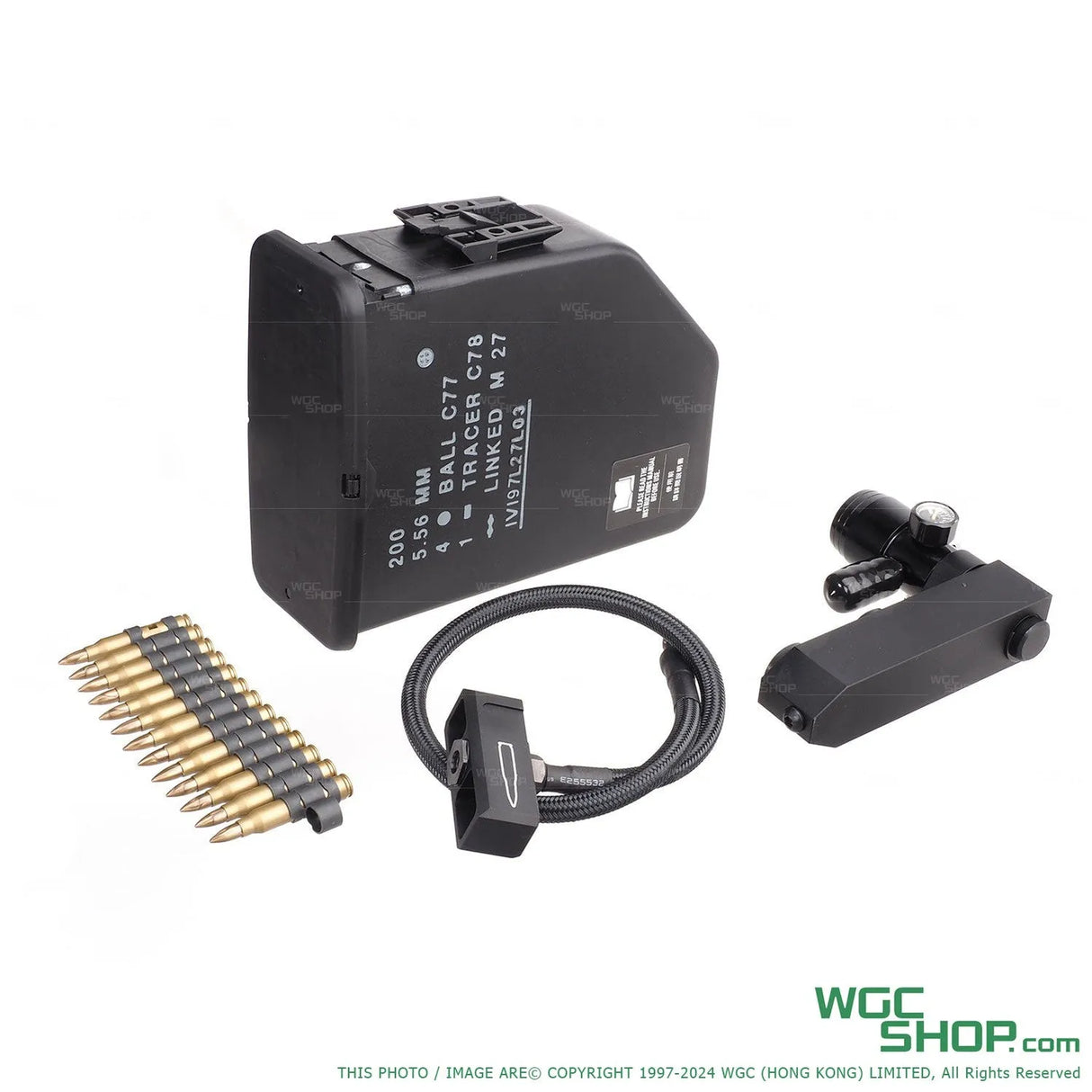 VFC M249 Airsoft Gun CO2 Air Supply Ammunition Box