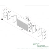 VFC M249 Airsoft Gun Air Supply Ammunition Box - WGC Shop