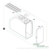 VFC M249 Airsoft Gun Air Supply Ammunition Box - WGC Shop