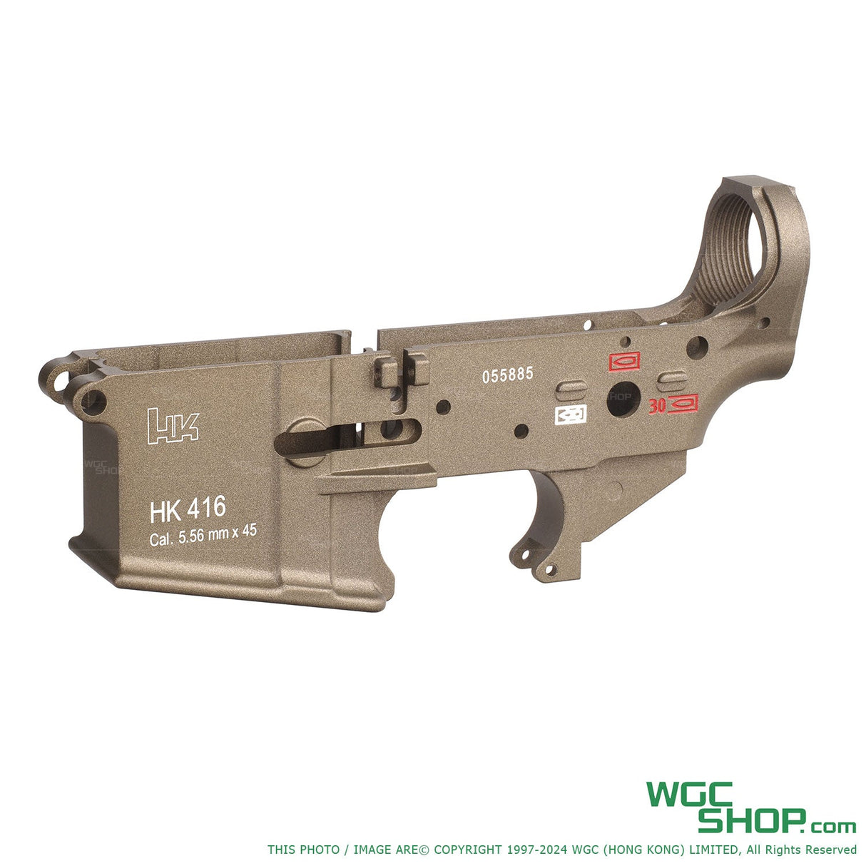 VFC Original Parts - HK416A5 Tan GBB V3 Lower Receiver ( VG2CLRV093 )