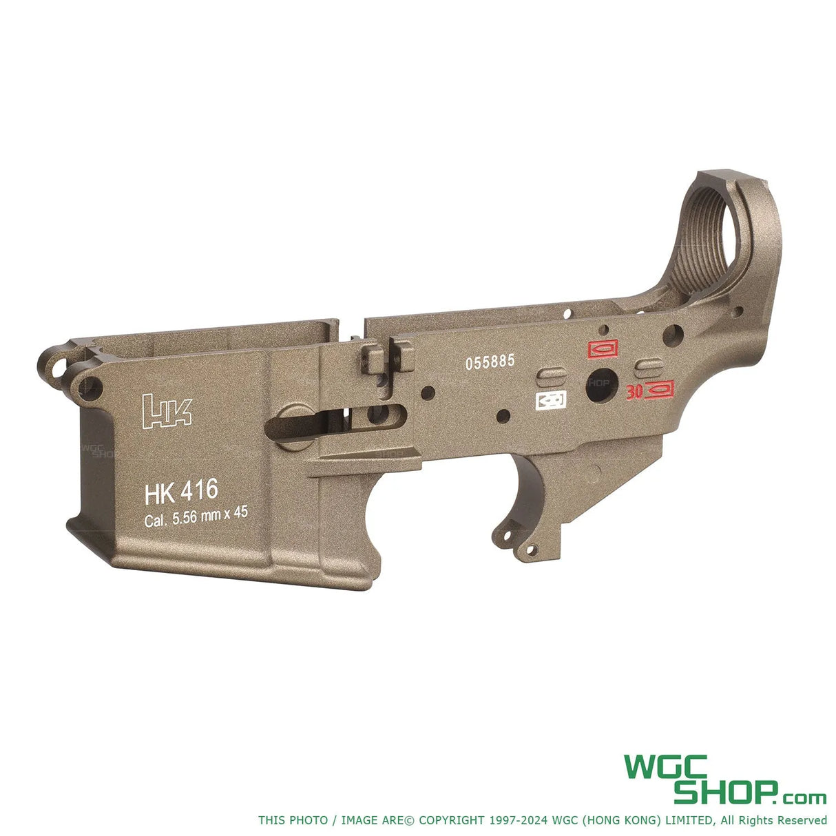 VFC Original Parts - HK416A5 Tan GBB V3 Lower Receiver ( VG2CLRV093 )-WGC Shop