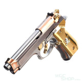 WE M9 New Skull GBB Airsoft - Silver - WGC Shop