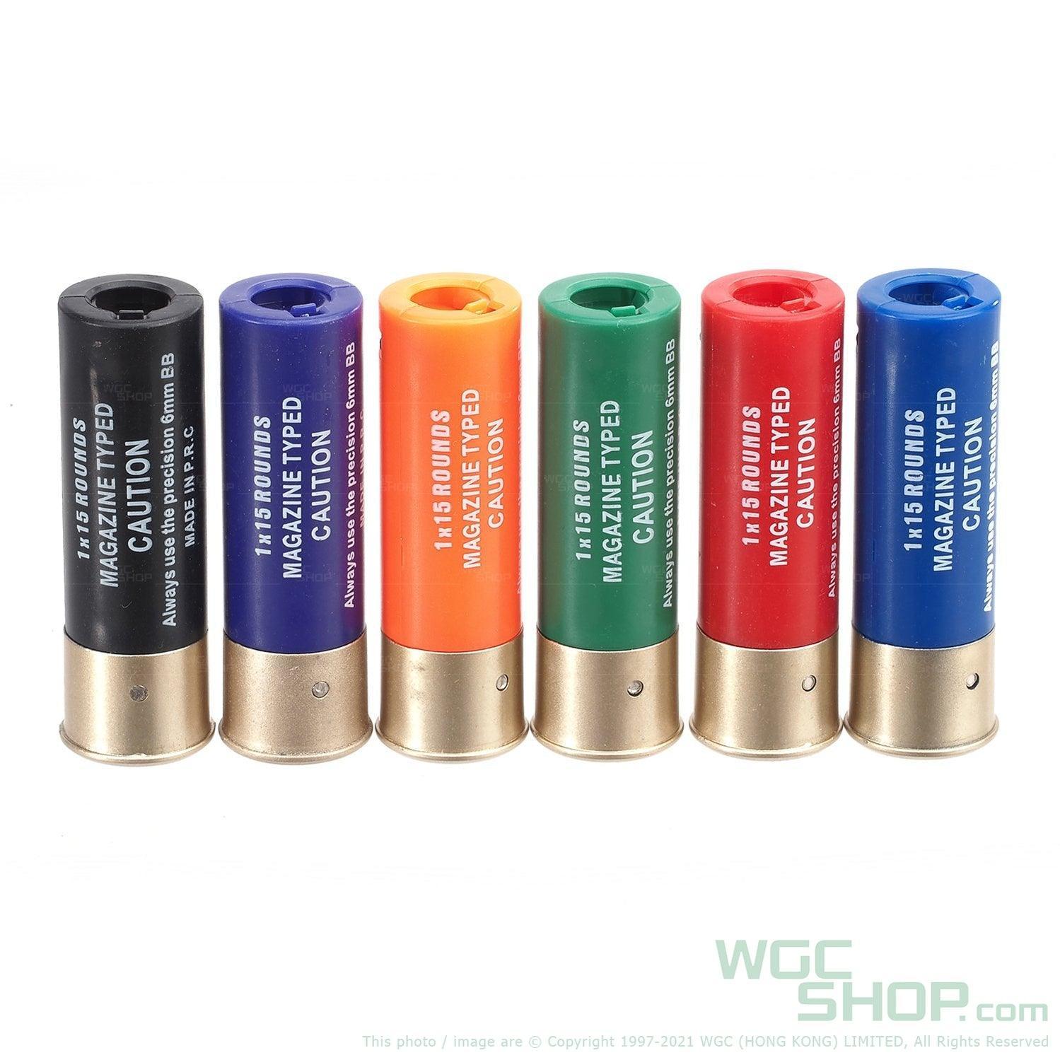 WOSPORT Shotgun Shell ( 15 BBs ) 6pcs – WGC Shop