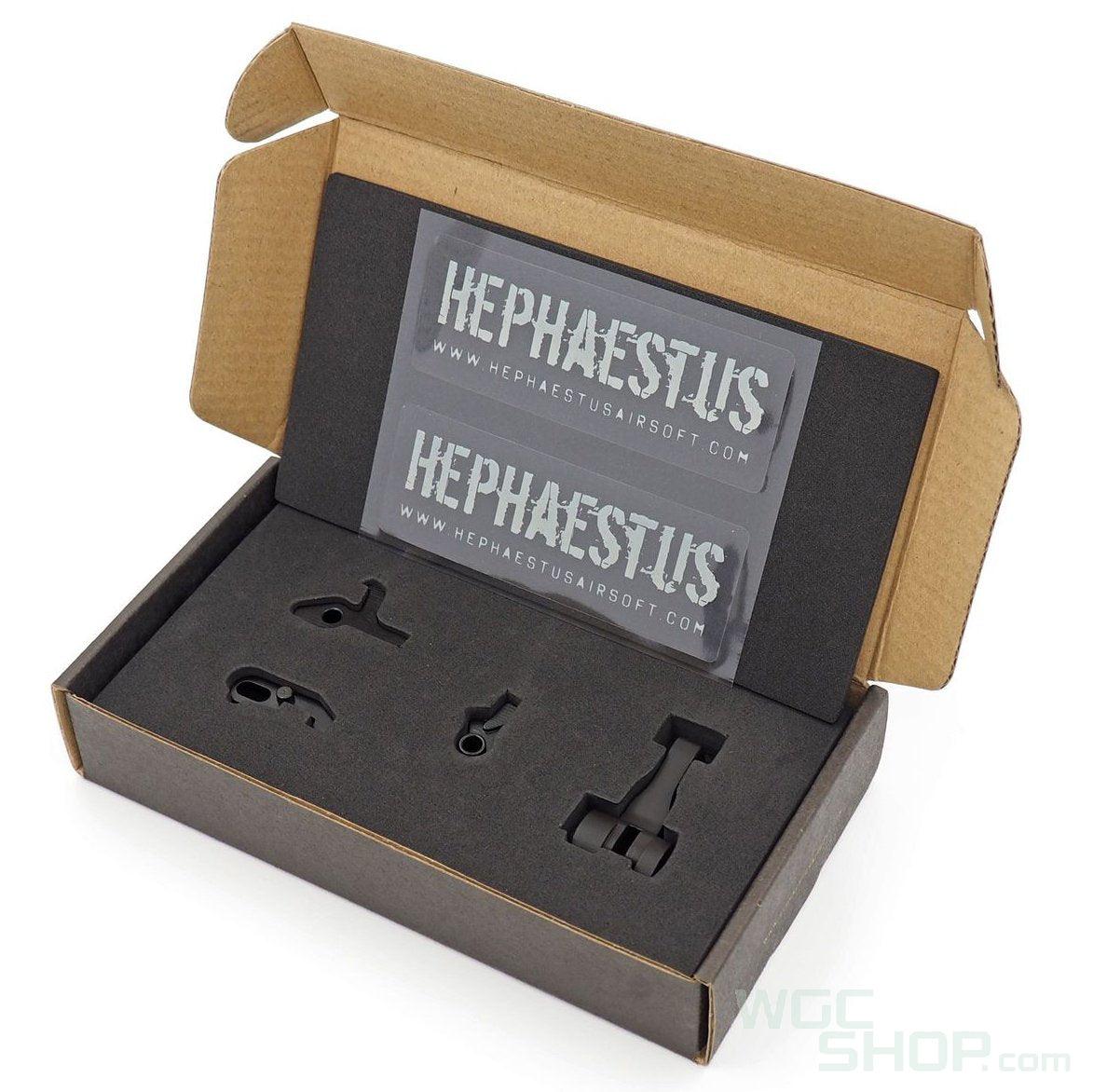 HEPHAESTUS CNC Steel Fire Control Parts Set for GHK AK GBB System