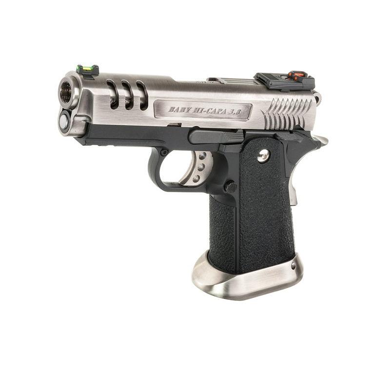 WE Hi-Capa 3.8 Deinonychus GBB Airsoft - Silver - WGC Shop