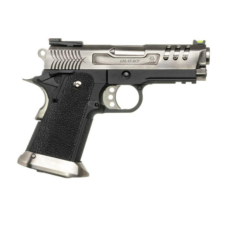 WE Hi-Capa 3.8 Deinonychus GBB Airsoft - Silver - WGC Shop